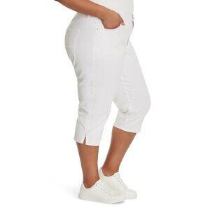 Gloria Vanderbilt High Rise 5 Pocket "Swan" Capri Jeans. Size 20W Plus Size